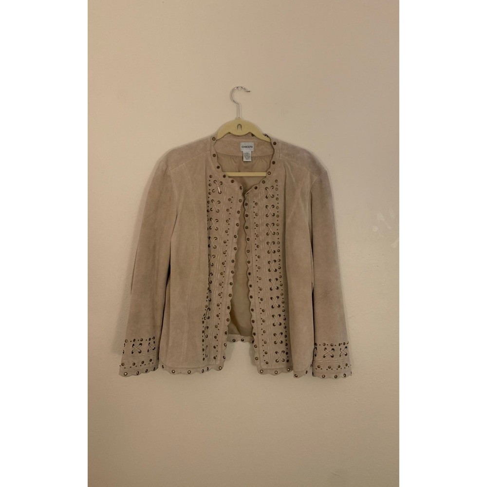 Chicos leather jacket